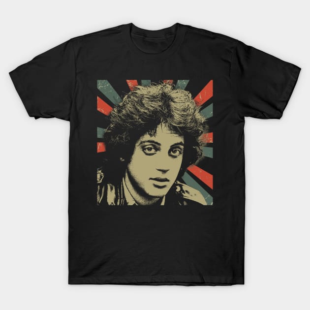 Billy Joel || Vintage Art Design || Exclusive Art T-Shirt by Setipixel